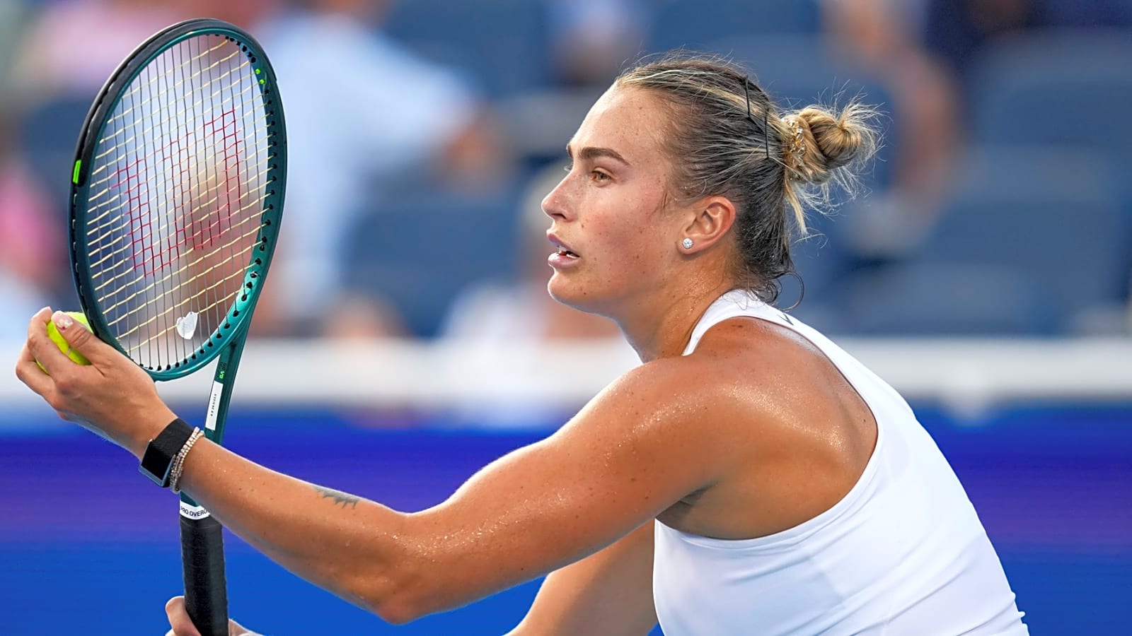 Aryna Sabalenka fights past Marketa Vondrousova to set up rematch with Emma Raducanu at Cincinnati Open
