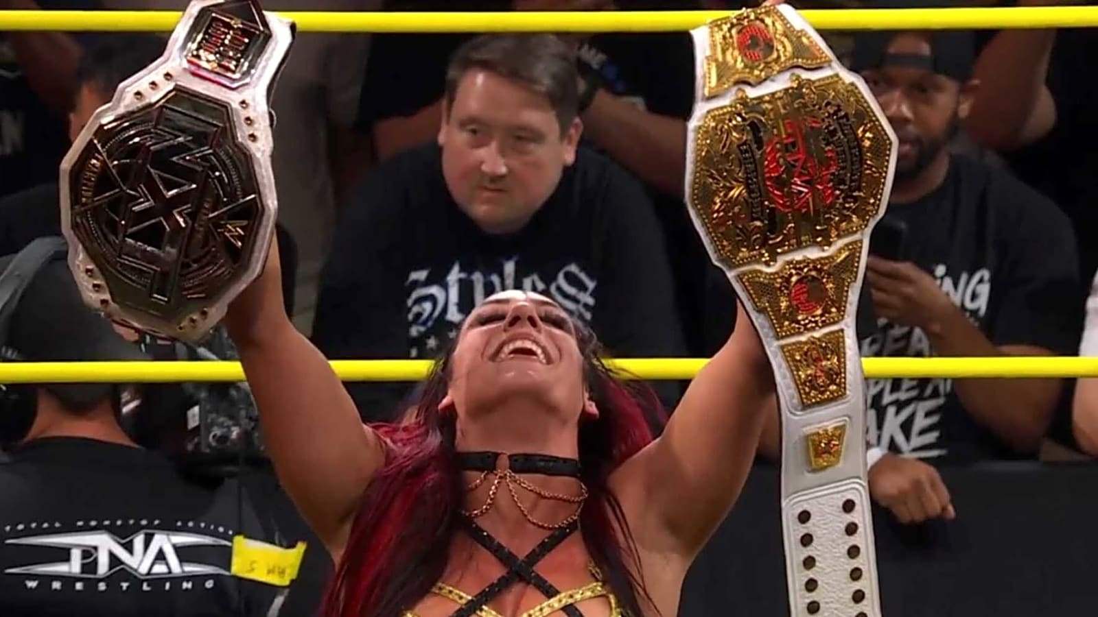 WWE Superstar Makes History By Holding Top Titles In NXT And TNA Simultaneously