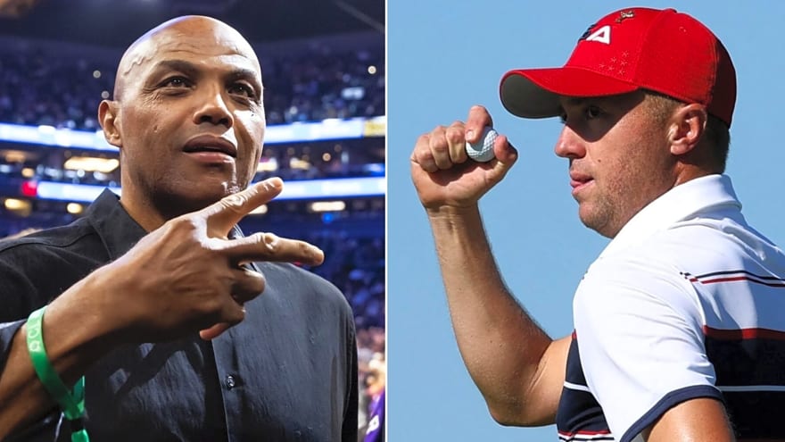 Charles Barkley, Justin Thomas jokingly spar over Alabama’s CFP loss to Indiana