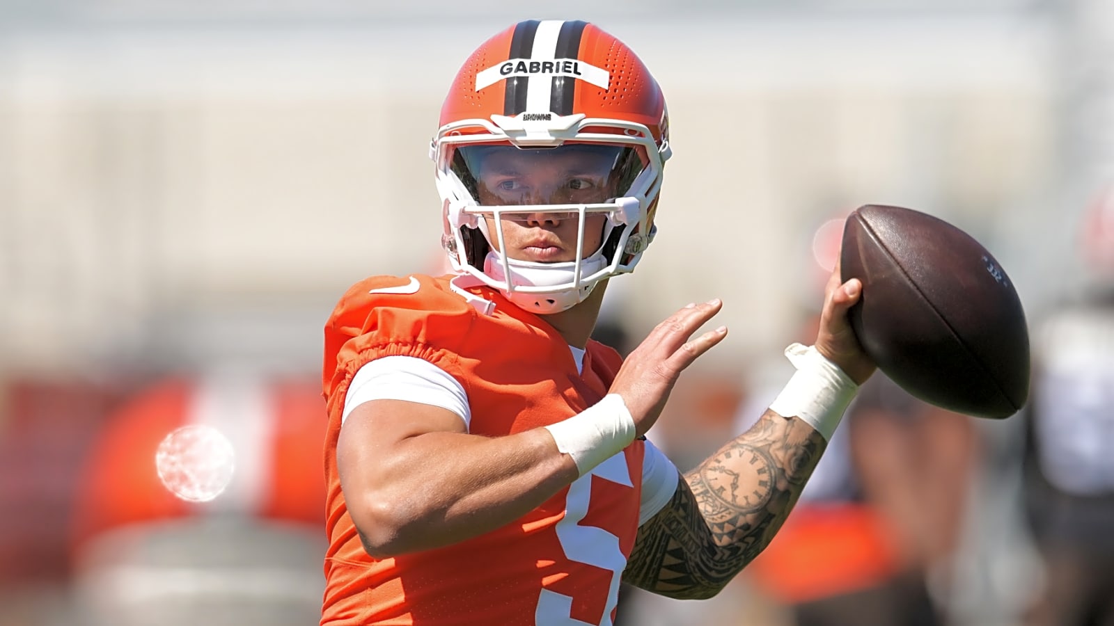 Browns' Gabriel could still slow Sanders hype train during preseason