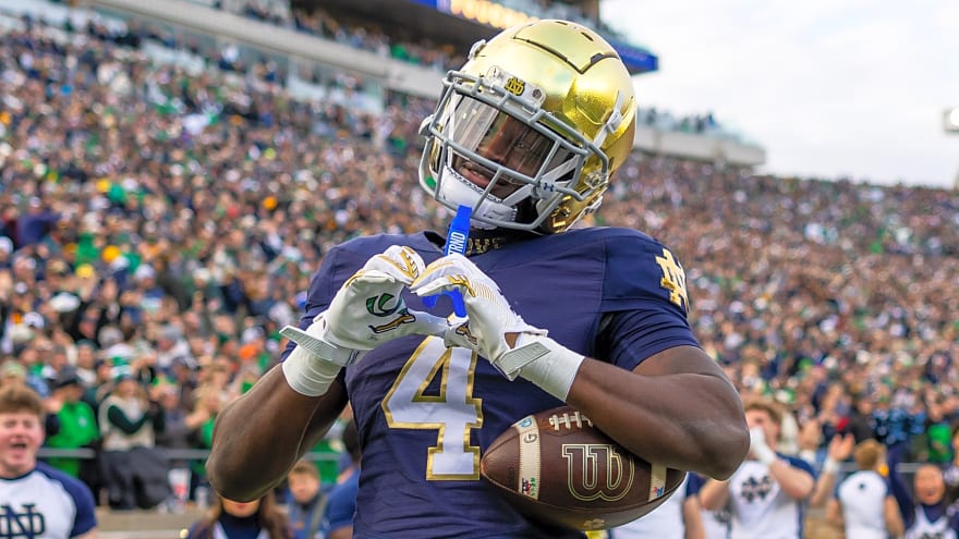 Jeremiyah Love, Notre Dame make statements in rout of Syracuse 