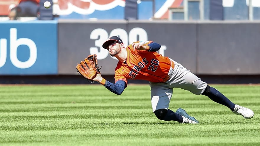 Astros put five players on outright waivers