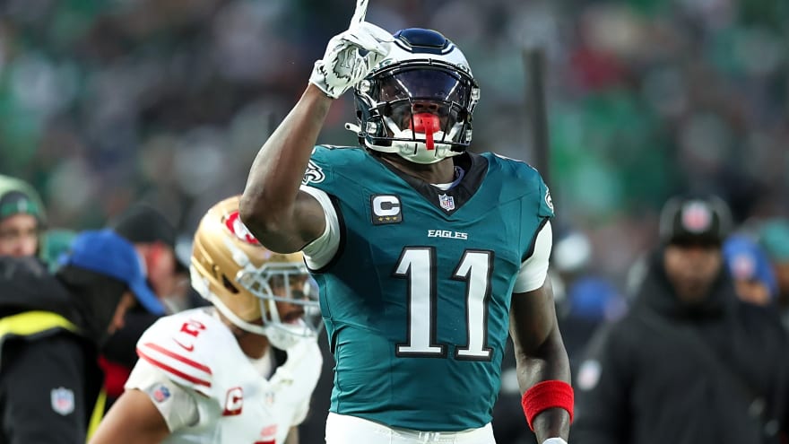 Eagles Building Contingencies — And Eyeing the Off-Ramp with A.J. Brown