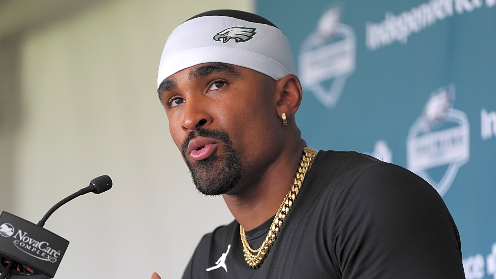 Jalen Hurts explains why he hasn't been spotted wearing Super Bowl ring
