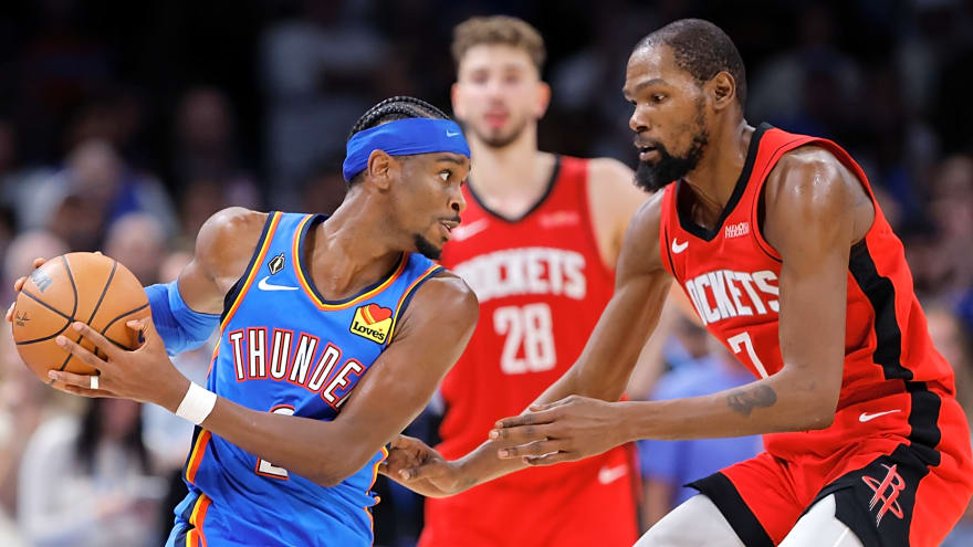 Rockets debut 'tall ball,' but will it be enough to secure Kevin Durant another title?