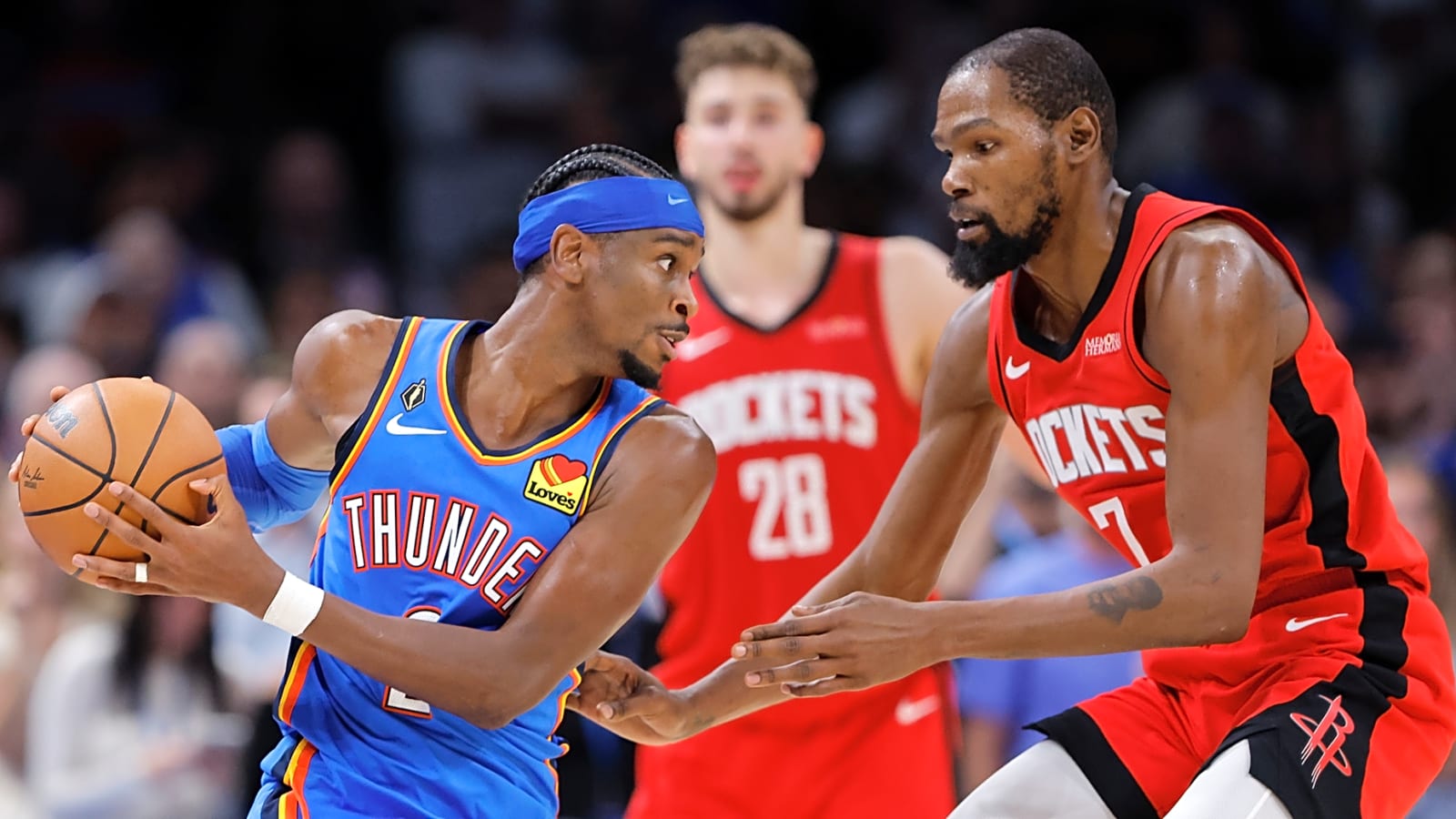 Rockets debut 'tall ball,' but will it be enough to secure Kevin Durant another title?
