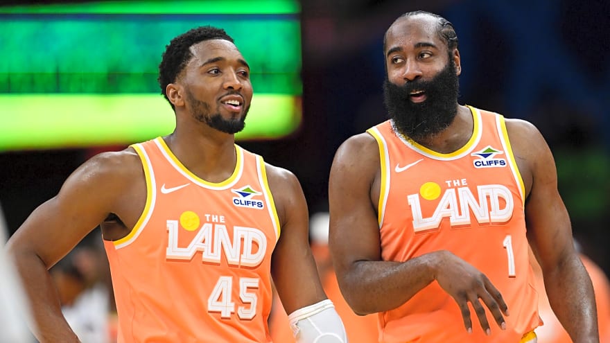 Donovan Mitchell, James Harden proving to be dynamic duo for Cavaliers 