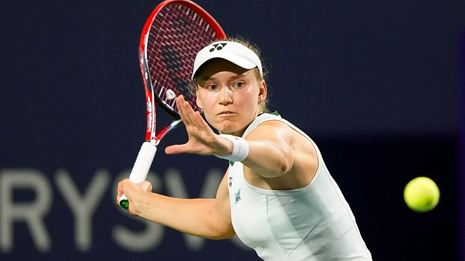 Iga Swiatek celebrating her victory at WTA Toronto