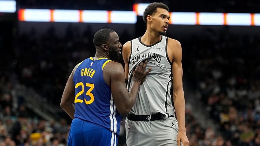 Draymond Green has words for Victor Wembanyama after getting dunked on by Spurs star