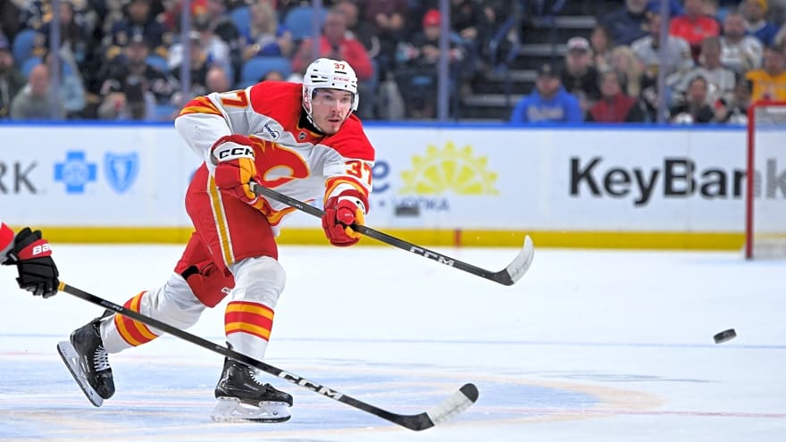 Yan Kuznetsov is impressing during his Flames audition