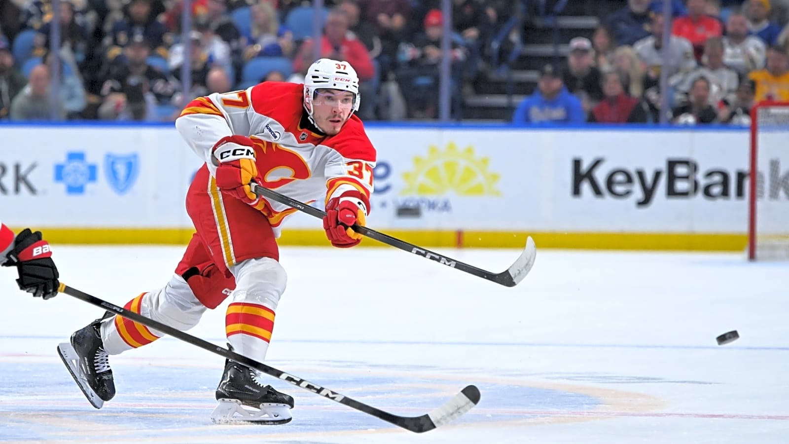 Yan Kuznetsov is impressing during his Flames audition