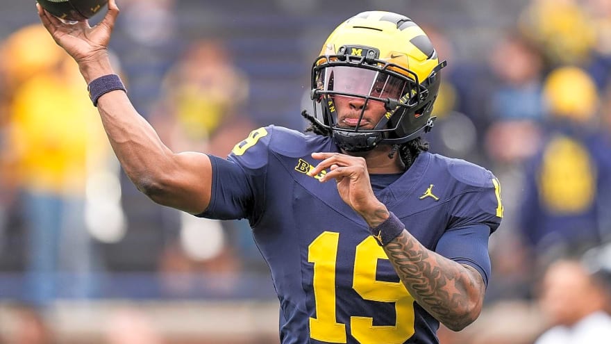 Michigan QB Bryce Underwood faces immense pressure to win