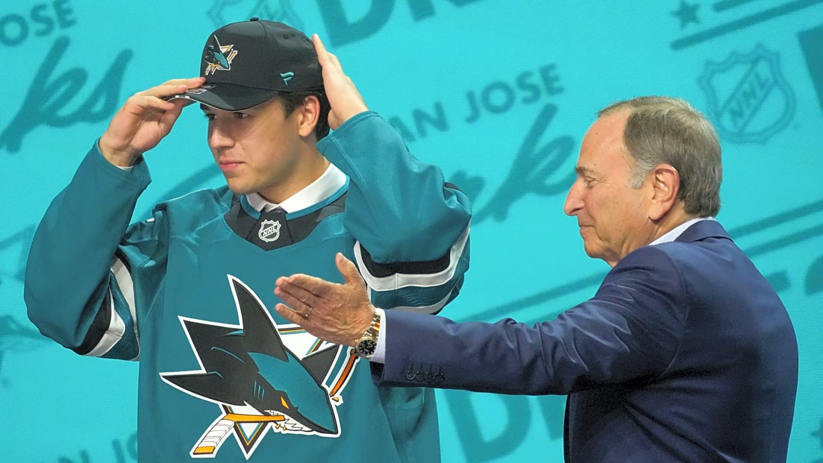 Sharks use No. 2 overall pick to add to their young, talented forward group