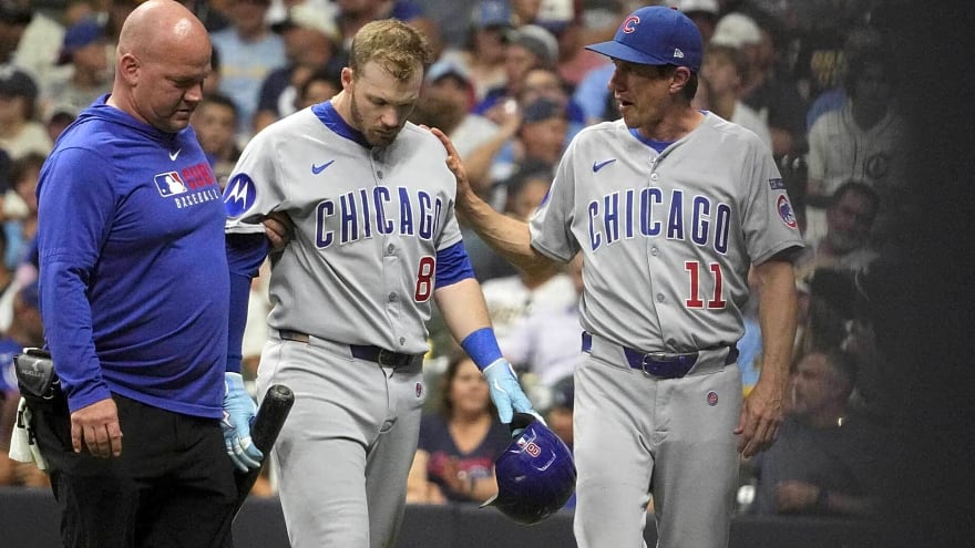 Cubs’ Ian Happ gets positive injury update after Brewers loss