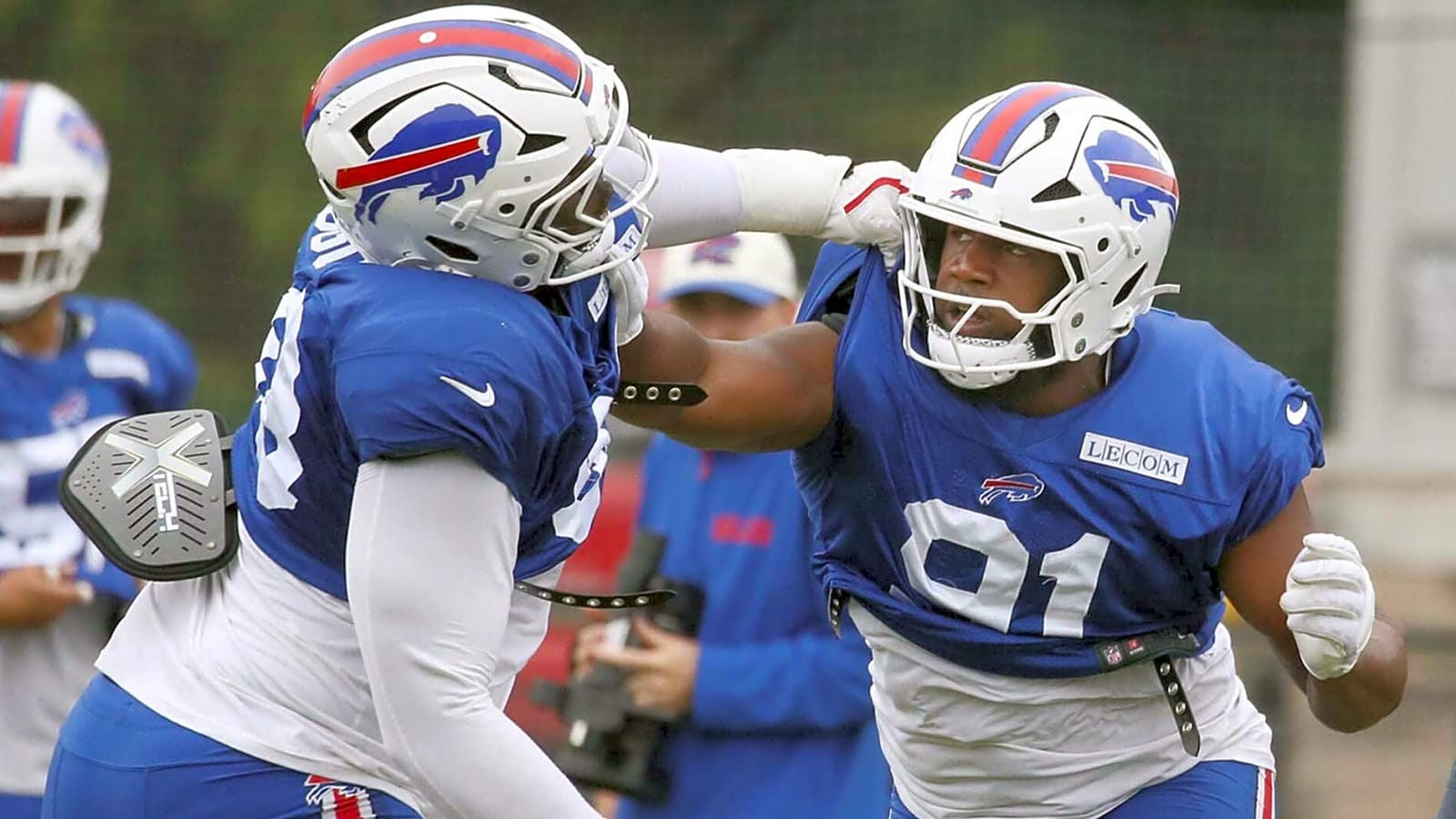 Bills ‘Dancing bear’ turning heads at Buffalo training camp