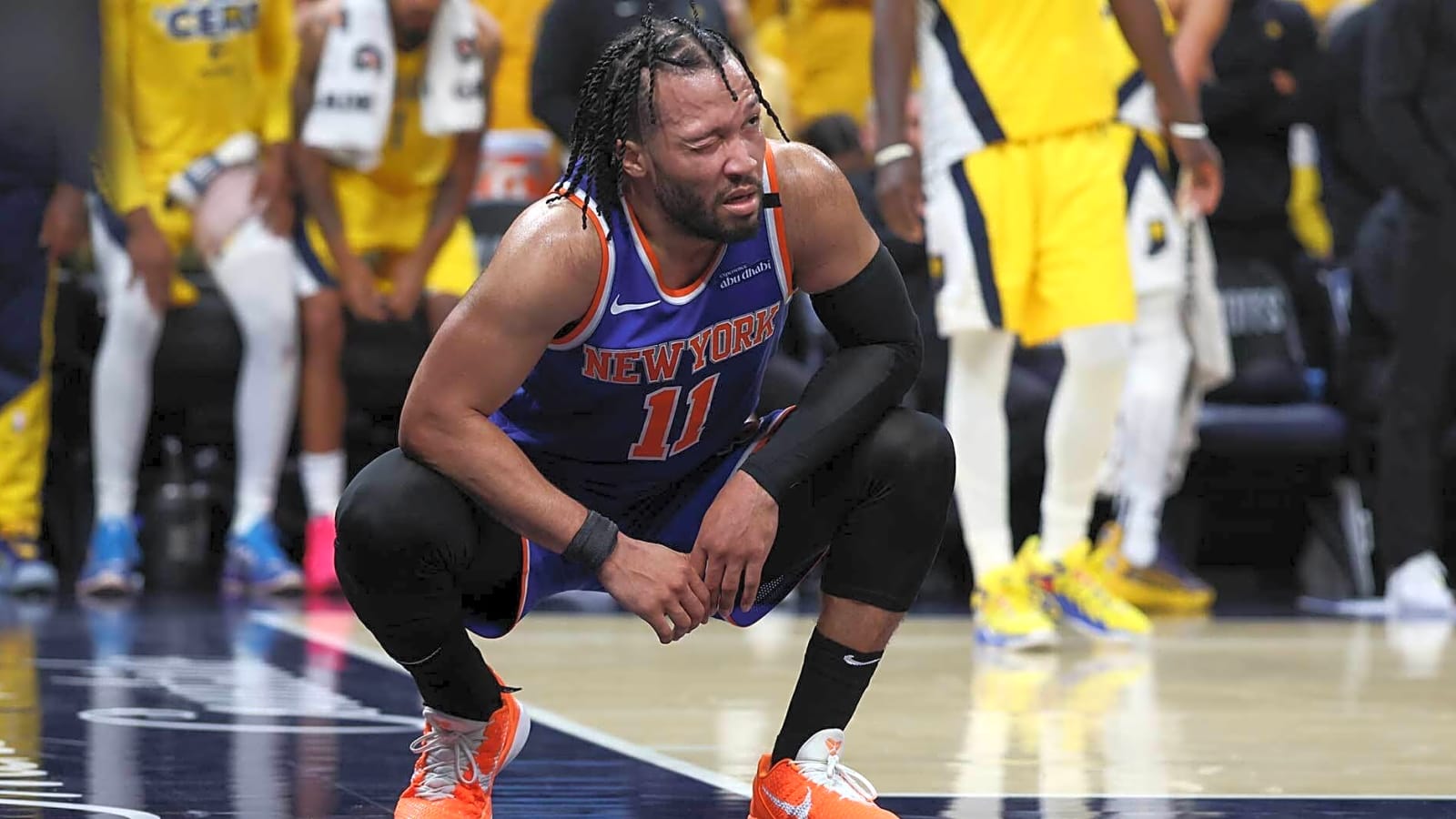 Knicks’ Jalen Brunson has 1-word response to rumor about his father staying with New York
