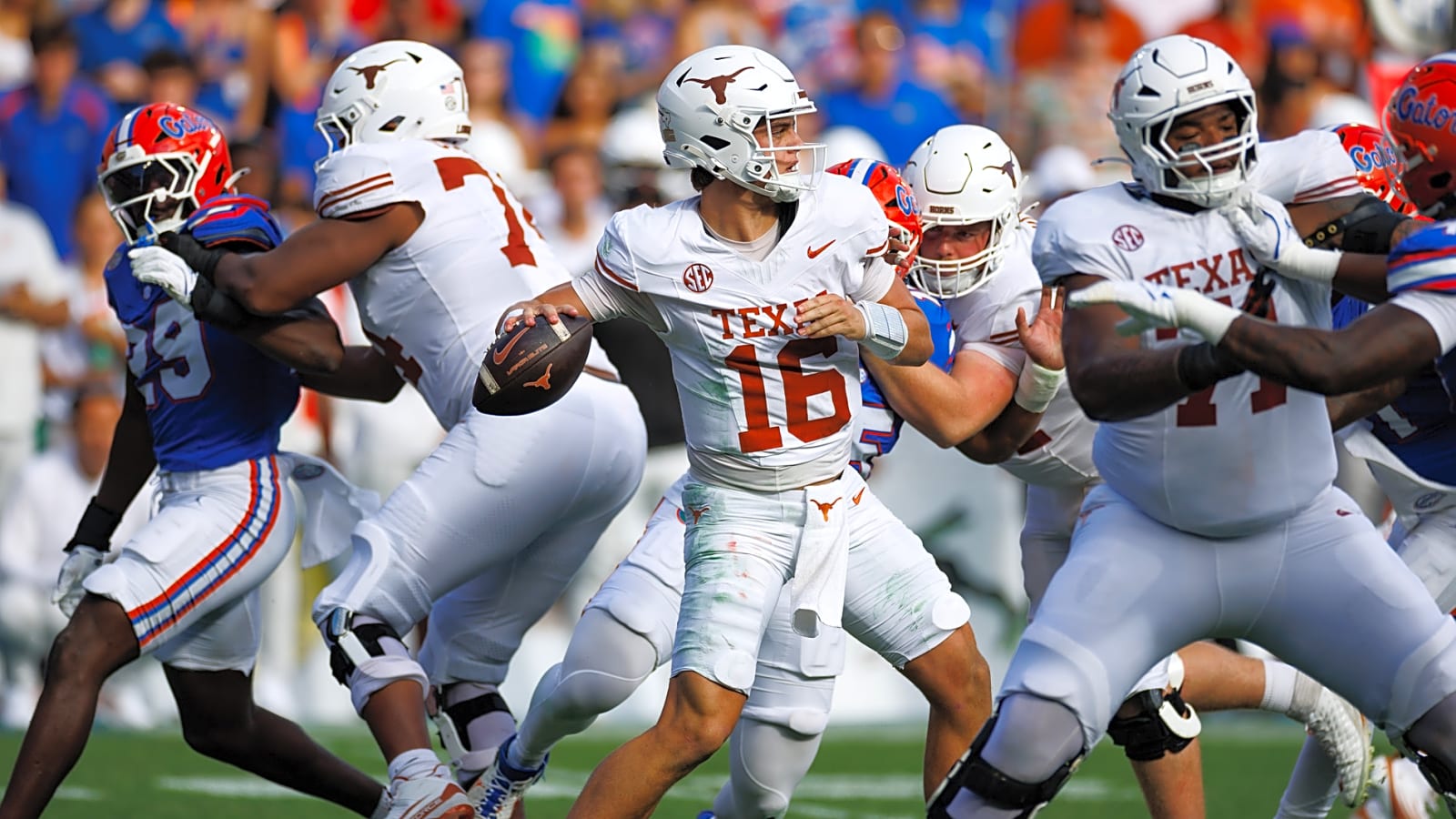 'Where did they put their money?': Five things that have gone wrong for Texas besides Arch Manning's play