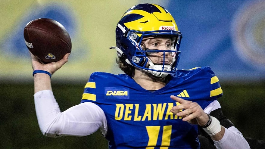 Delaware caps first year at FBS level with bowl win over Louisiana