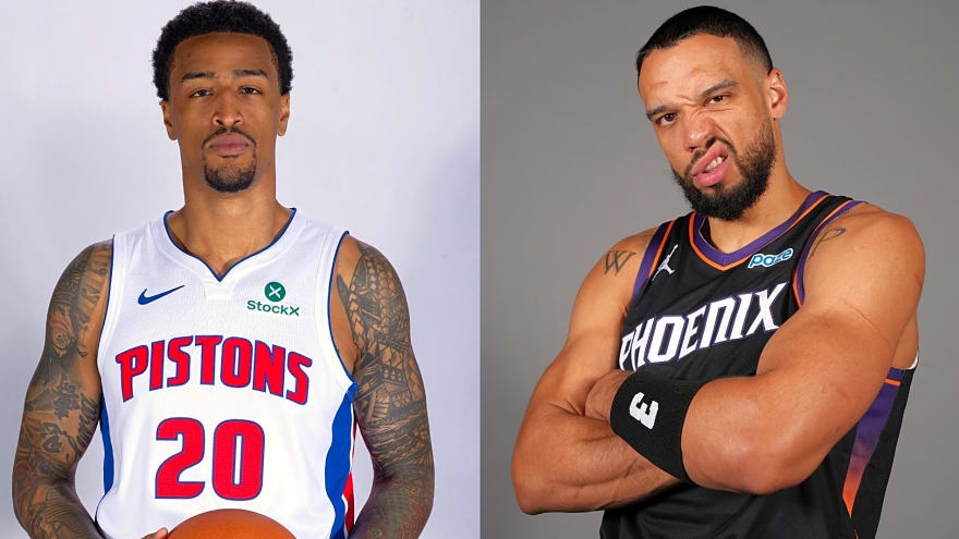 John Collins Grabs Dillon Brooks’ Neck In Heated Exchange At Pistons vs. Suns Preseason Opener