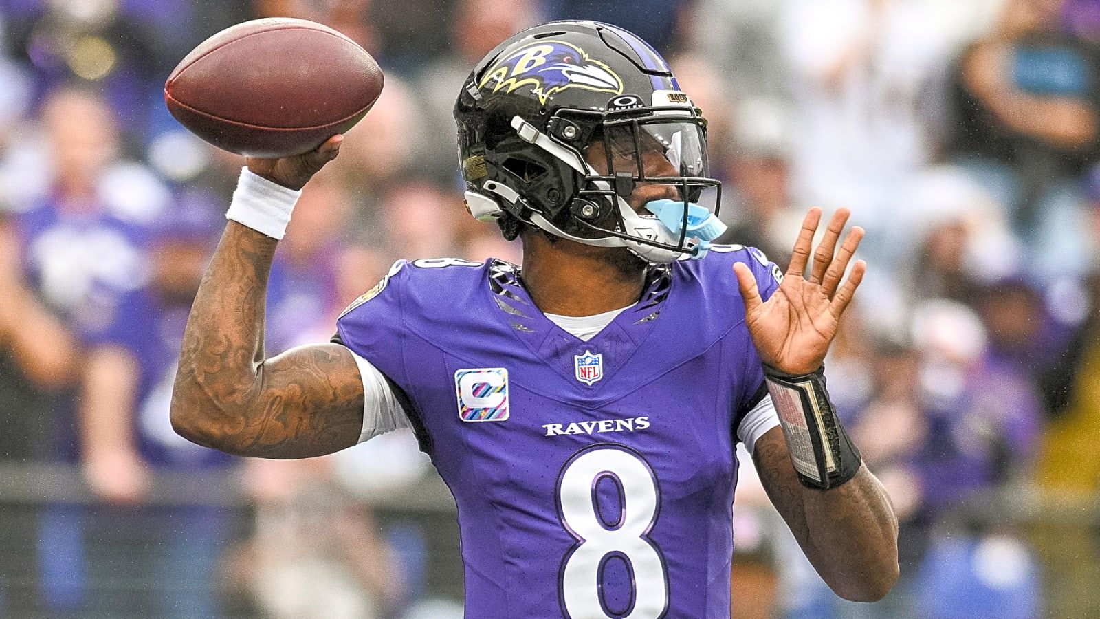 Ravens will be without Lamar Jackson for important Week 7 game
