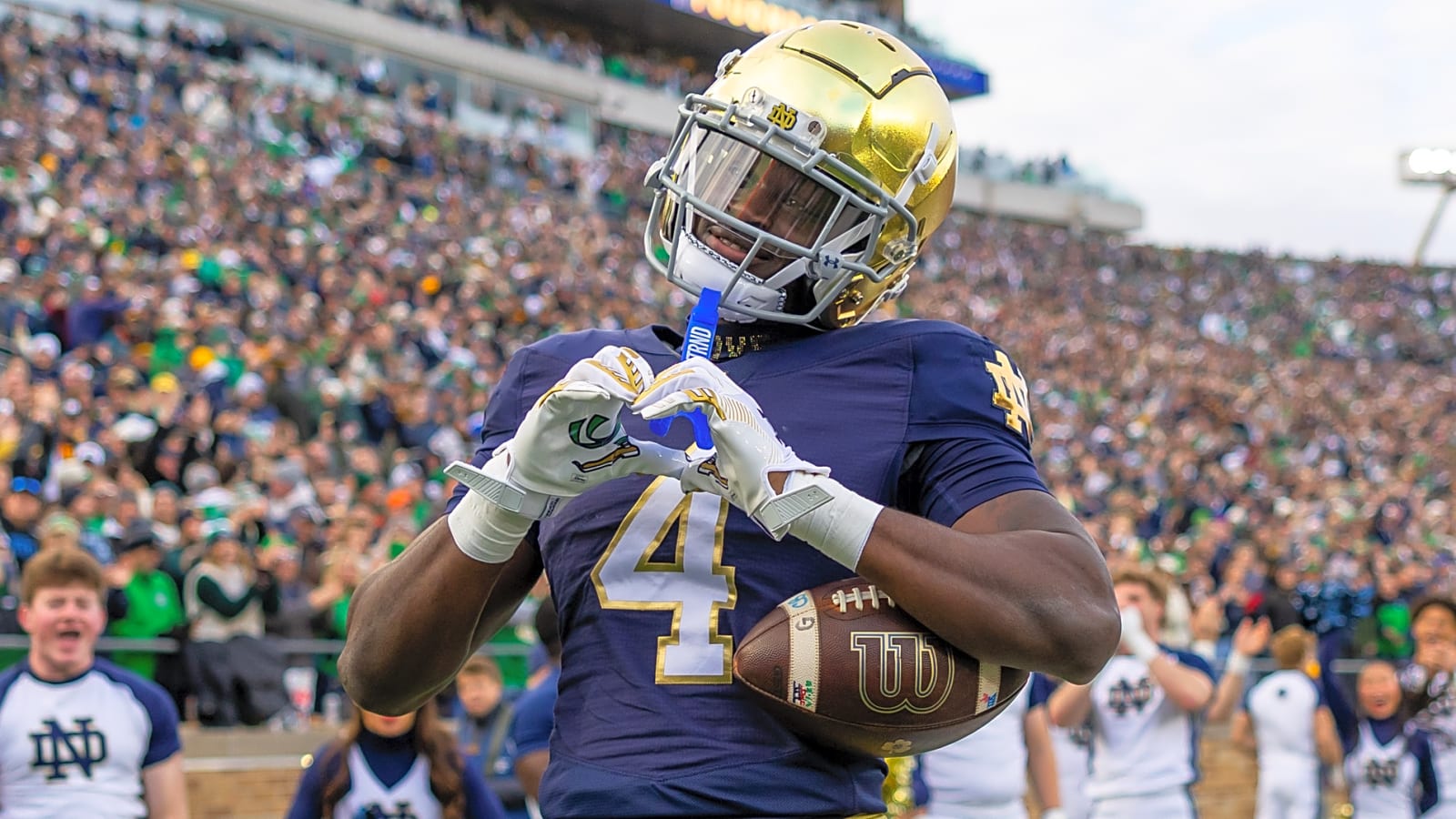 Jeremiyah Love can showcase impressive skills at combine