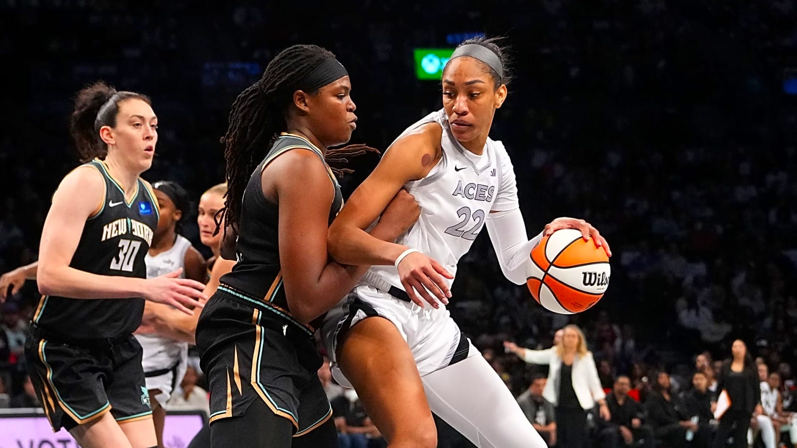 A’Ja Wilson’s Strong Message In Nike Commercial Gets Reaction From LeBron James, Giannis Antetokounmpo