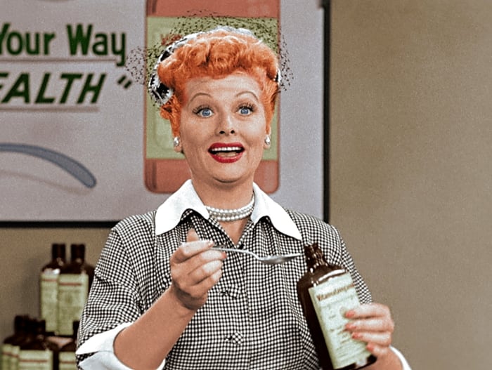 Lucille Ball’s red poodle
