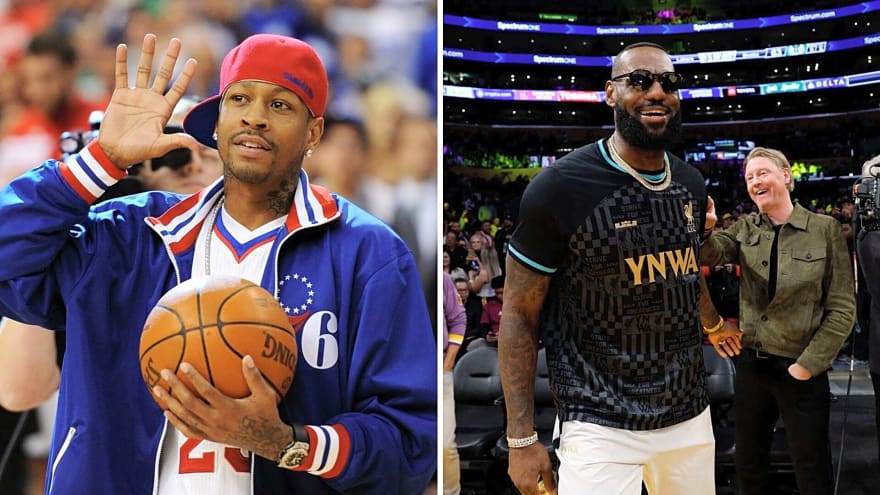 76ers legend Allen Iverson shares his true feelings on LeBron James joining the franchise