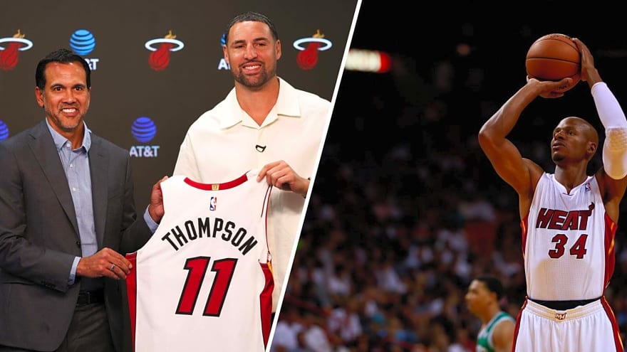 ‘Are you kidding me?’ Klay Thompson addresses Ray Allen comparisons after signing with Miami Heat