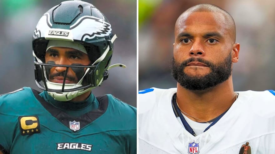 Skip Bayless shares surprising Dallas Cowboys take in reaction to Jalen Hurts’ health issue