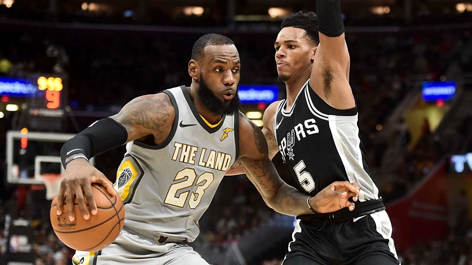 LeBron James Trash Talked Dejounte Murray’s Family In An Empty NBA Arena
