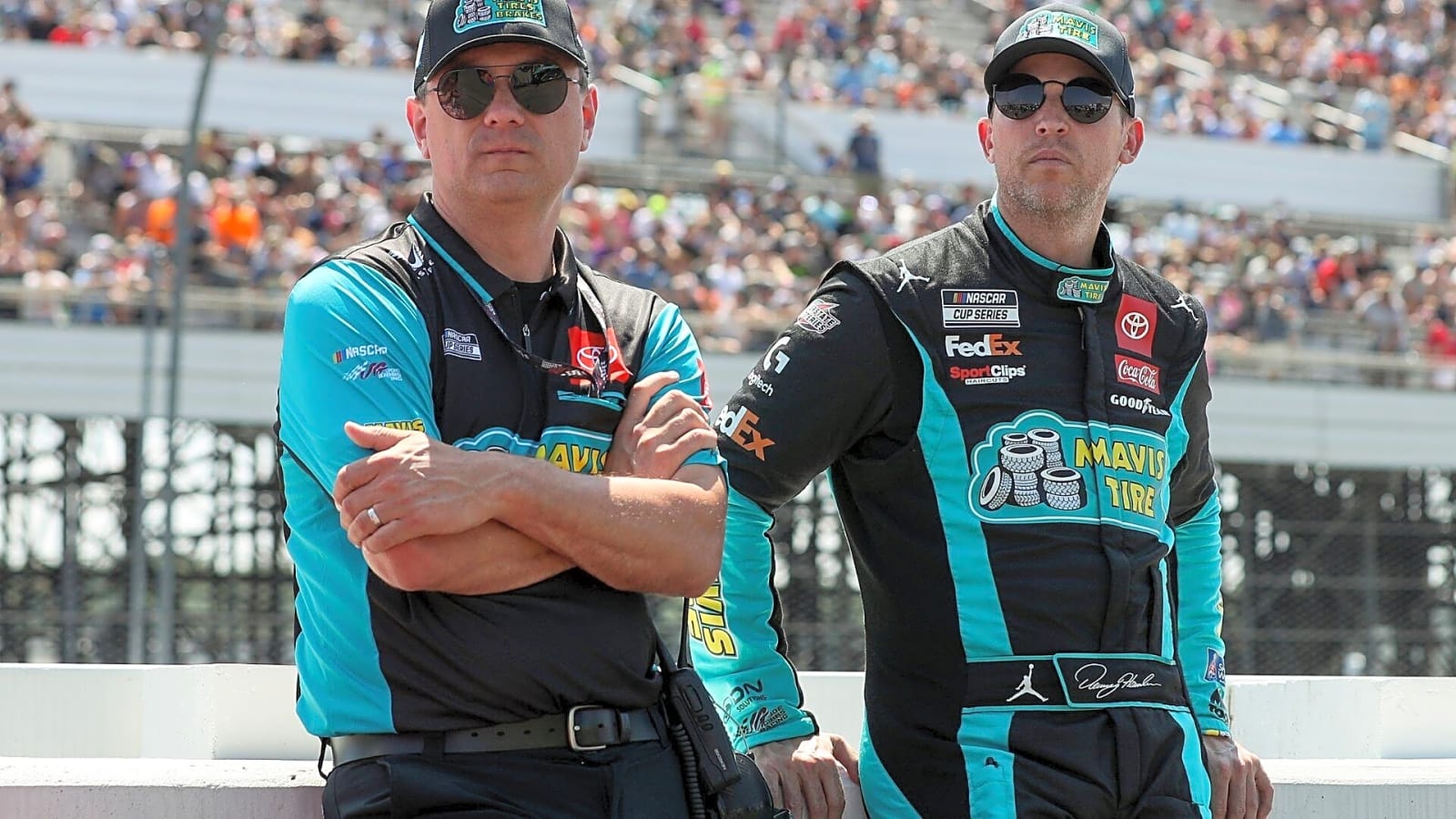 Denny Hamlin Downplays Significance of Chris Gabehart Leaving Joe Gibbs Racing