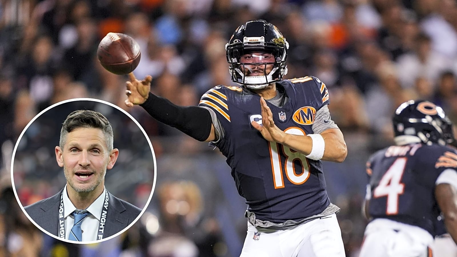 Caleb Williams is the architect of his own struggles in the new Bears offense, ‘his eyes are…’