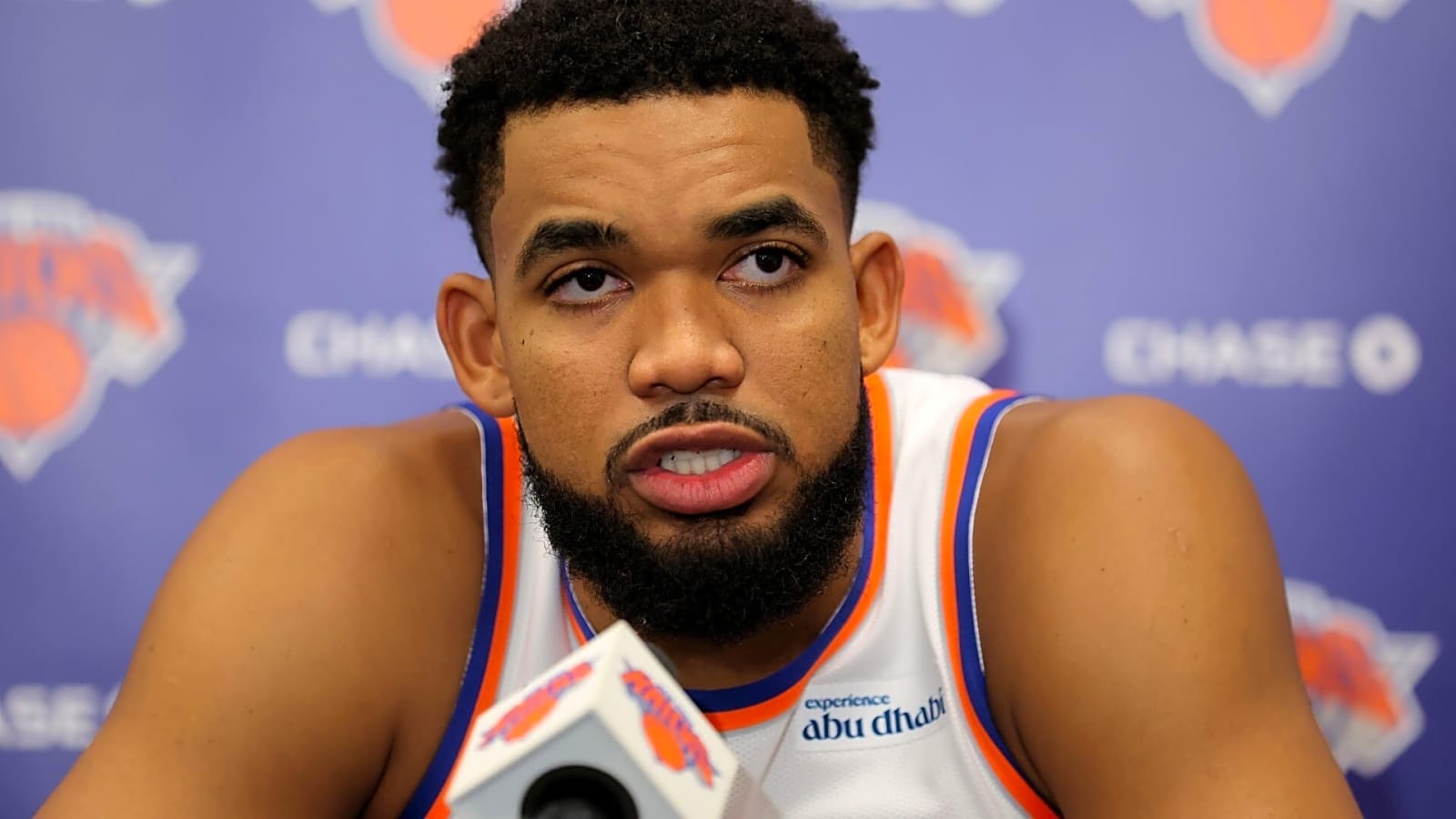 Karl-Anthony Towns Curtly Deflects Questions About Tom Thibodeau-Mike Brown Situation