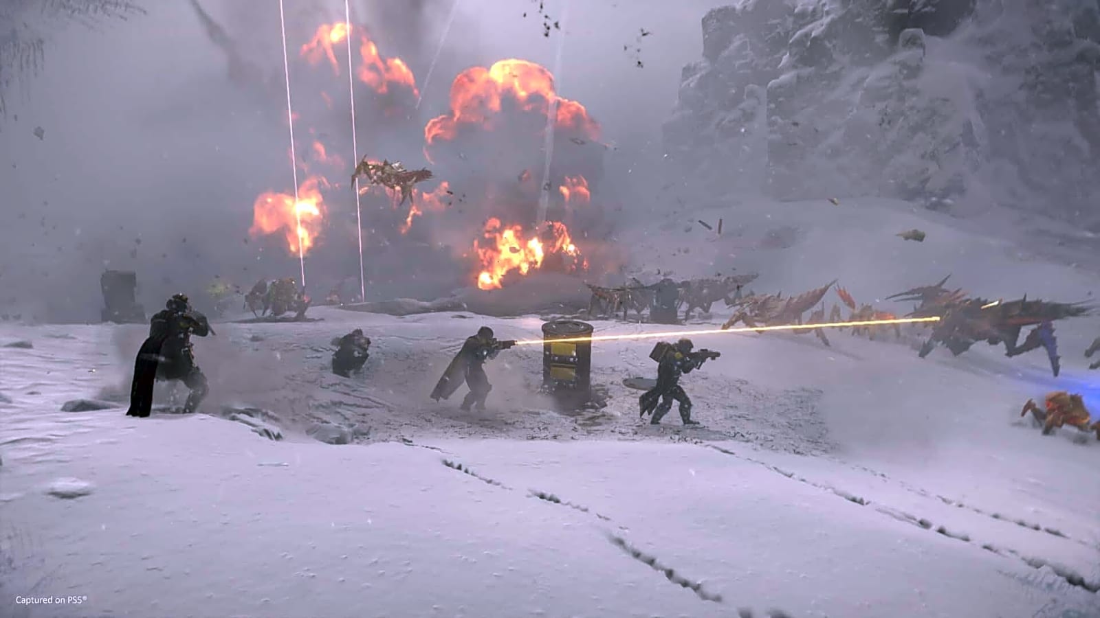 Helldivers 2 Goes Full Nightmare Mode: No Stratagems, Just Harpoons and Massive Hive Lords