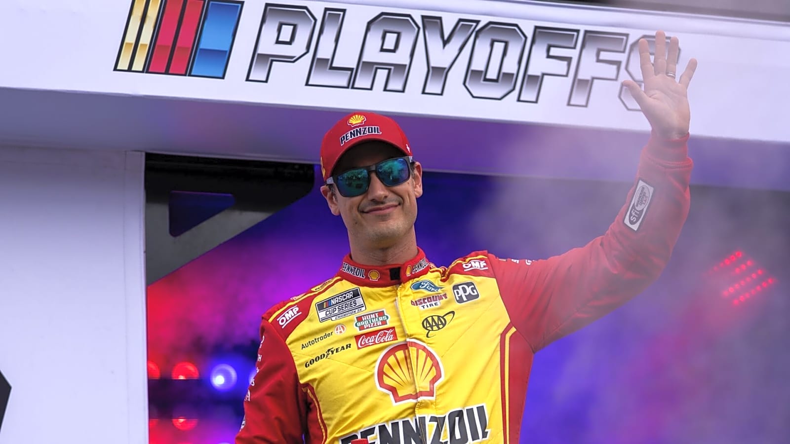 After Second Huge Favor by Denny Hamlin, Joey Logano Jokes About Christmas Gifts for JGR Driver