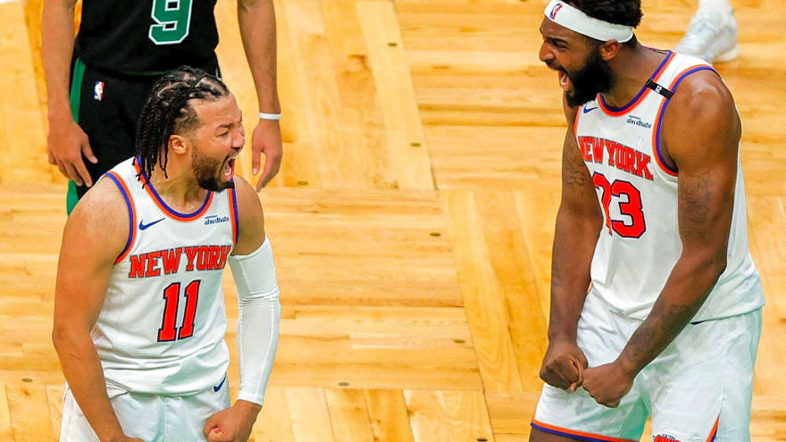Brace by Mitchell Robinson sends shockwaves through Knicks’ Finals rotation — Game 1 drama ahead