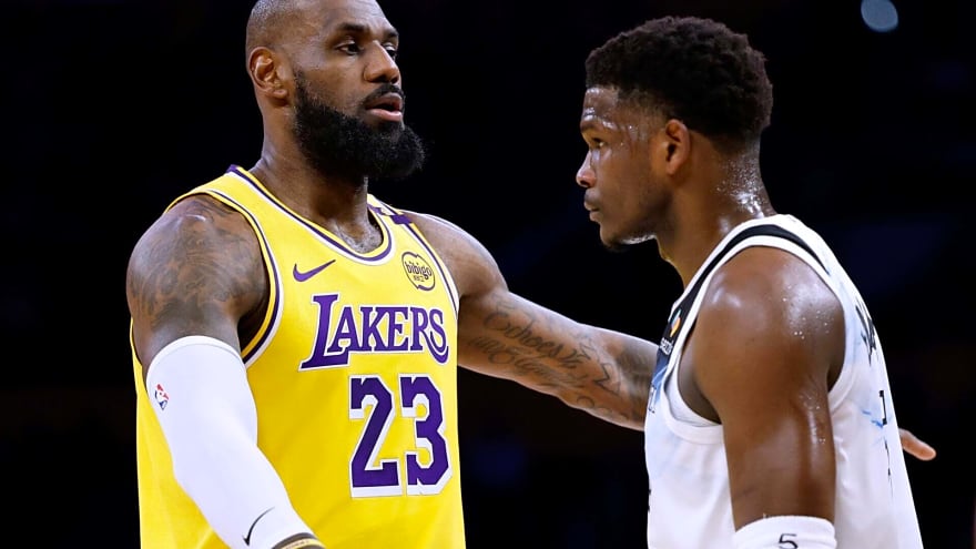 Anthony Edwards’ cold response on LeBron James joining Timberwolves as a long shot