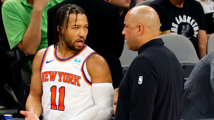 Rick Brunson addresses viral moment where he defended son Jalen from De’Aaron Fox during NBA Finals