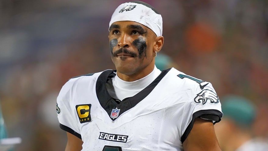 Pat McAfee and Jason Kelce bring out fresh ‘excuse’ for Jalen Hurts as Eagles lose to Bears