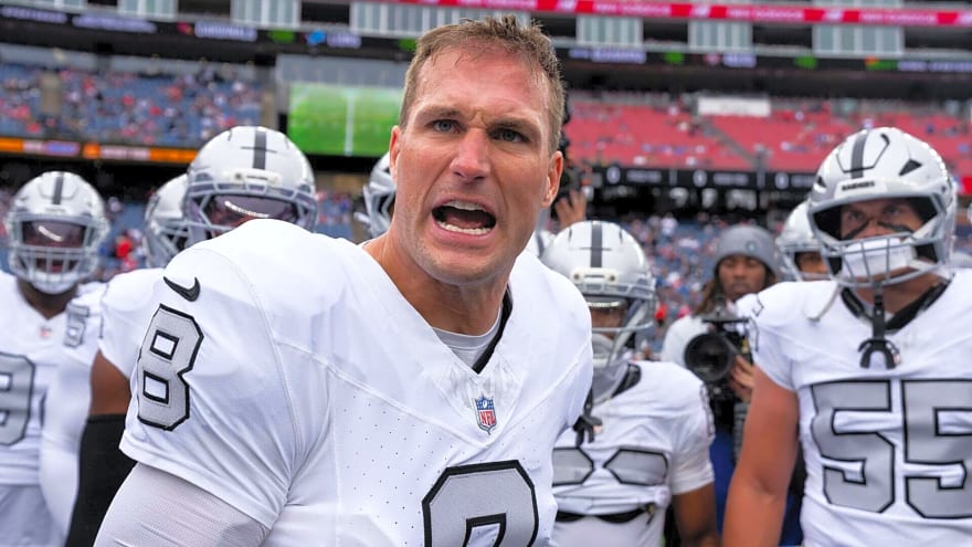 ‘Like he’s Tom Brady’ – Kirk Cousins’ pregame speech to LV Raiders goes viral for bizarre reason