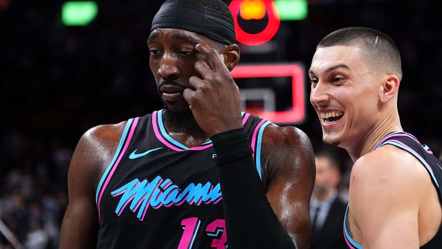 Bam Adebayo and Tyler Herro involved in ‘physical altercation’ in Las Vegas over social media comments