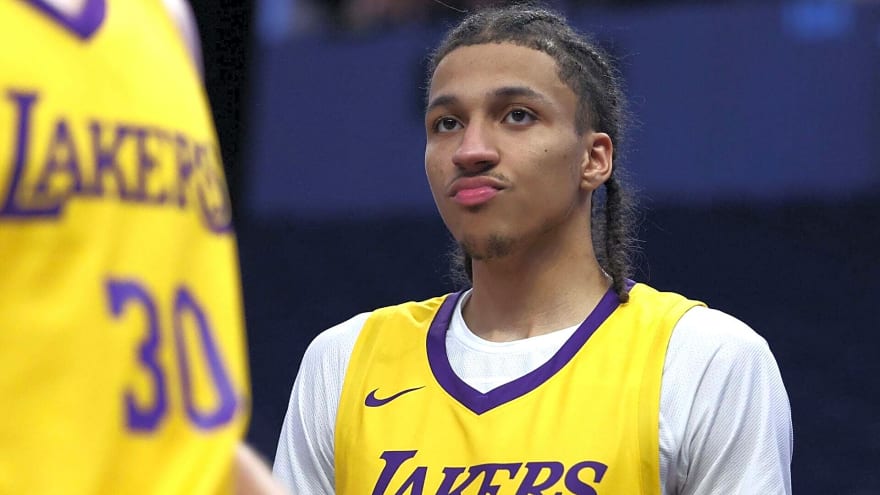 Rob Pelinka says ‘extraordinary talent’ Cameron Carr is already striking up Luka Doncic connection