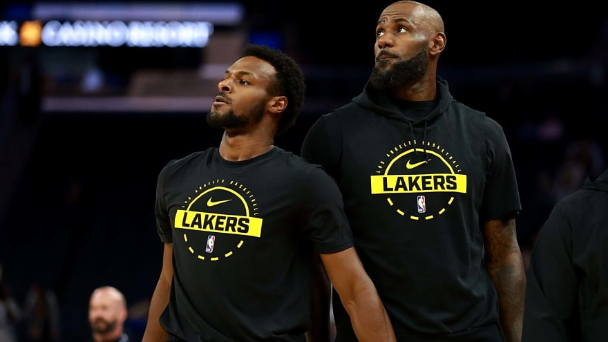 Bronny James finally breaks silence on LeBron’s move from Lakers to the 76ers in offseason