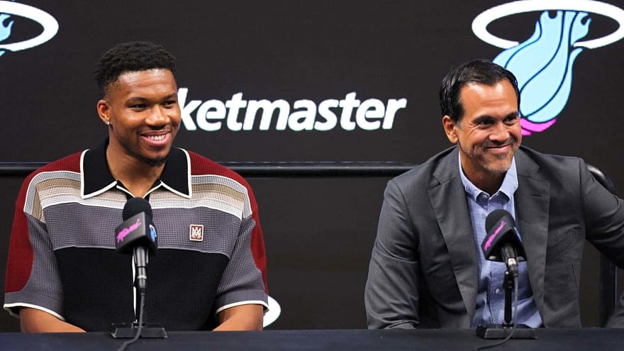 ‘Will take time’ – Erik Spoelstra reveals why he can’t treat Giannis Antetokounmpo like Bam Adebayo