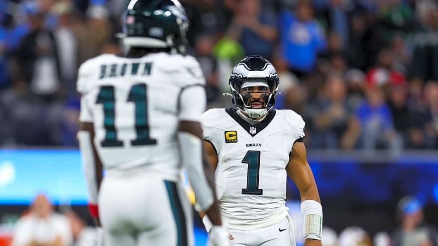 ‘It’s a lot’ – Jalen Hurts’ former teammate A.J. Brown sends heartfelt message to Eagles star