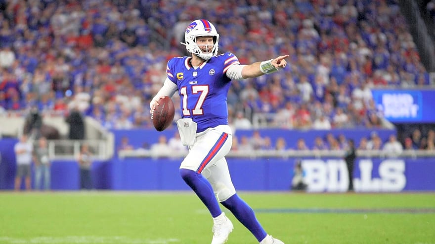 Watch Josh Allen’s hilarious Forrest Gump impression during Buffalo Bills week two win