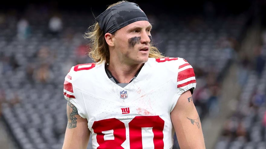 Why Gunner Olszewski was ‘carted off’ New York Giants practice session