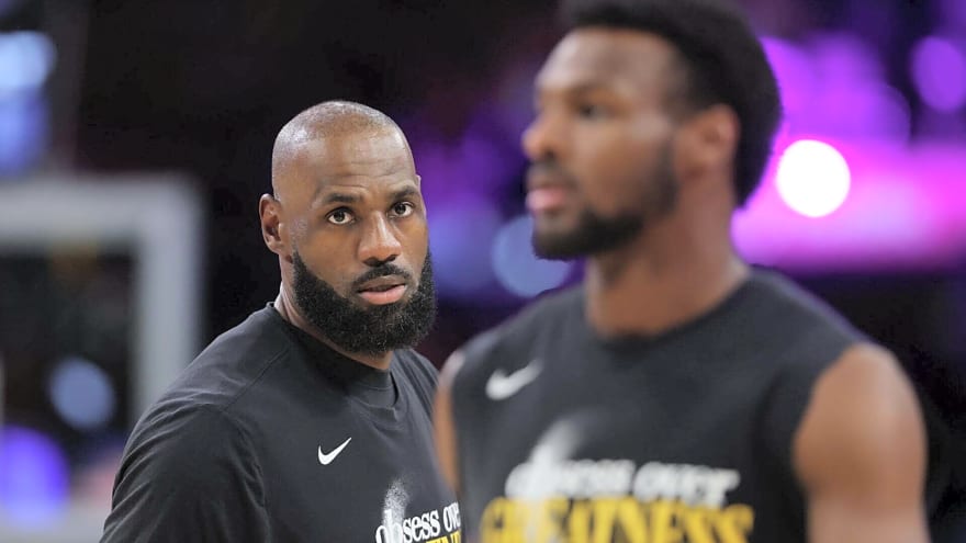 Bronny James receives tough Lakers future update as LeBron James’ departure reshapes his path