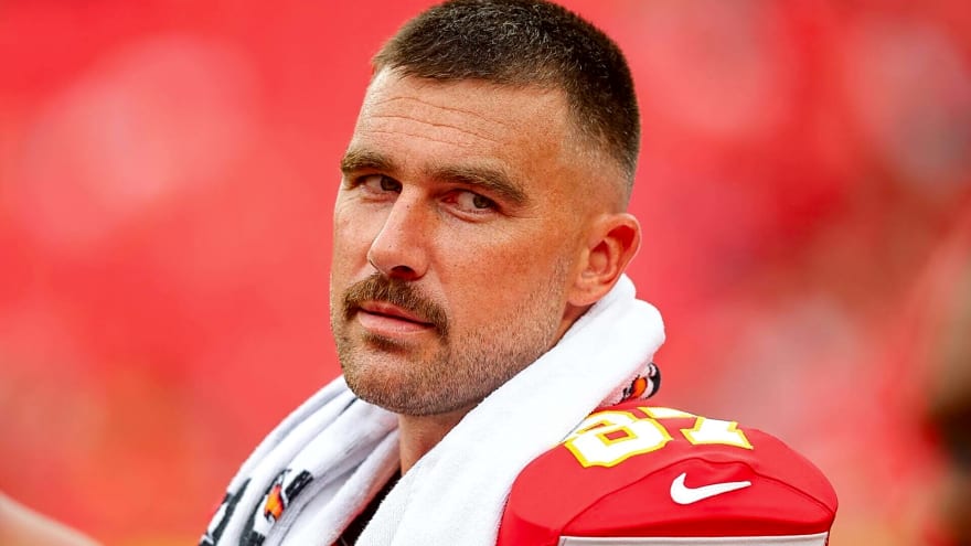 What Justin Fields did in Chiefs practice to leave Travis Kelce absolutely stunned